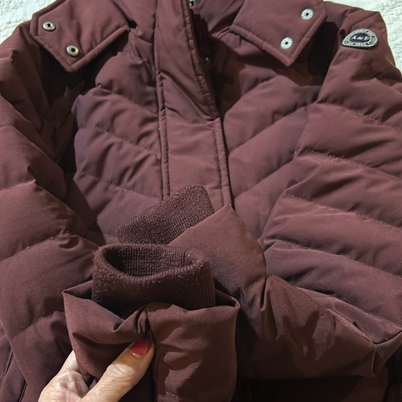 A&F long Down Insulated wind/water Resistant Coat with Hood. XXS - Picture 12 of 12